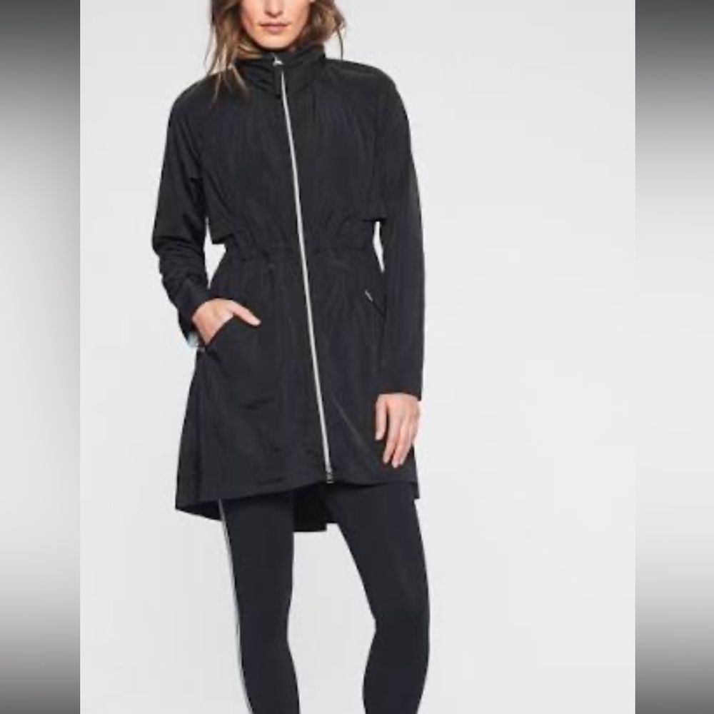 Athleta Drip Drop Lightweight Packable Water Resistant Jacket PETITE
